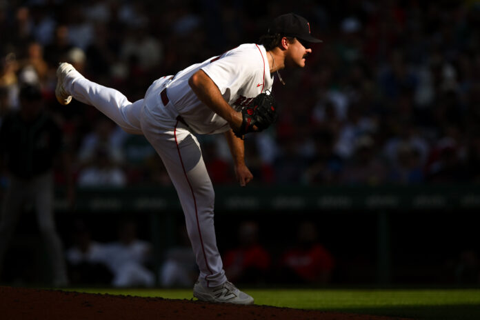 MLB Arizona Diamondbacks at Boston Red Sox Red Sox Pitcher Hits Career Low Despite Strong Stats