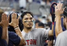 Seigler Triple Ignites Ninth Inning Victory Over Marlins Seigler Triple Ignites Ninth Inning Victory Over Marlins